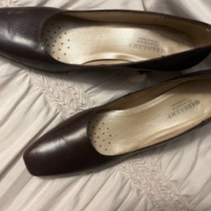 Dress Pump Chocolate Brown Leather  Designer ~ Mark Lemp Classics ~ Size 8N